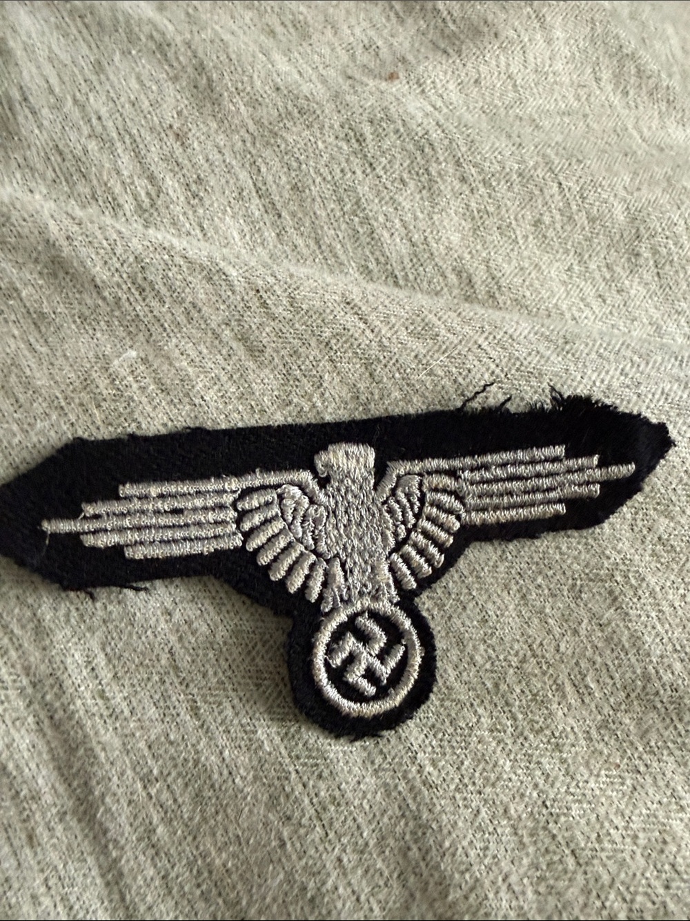 WWII German EM/NCO’S Sleeve Eagle